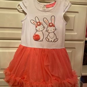 Peachy Pink Bunny Dress